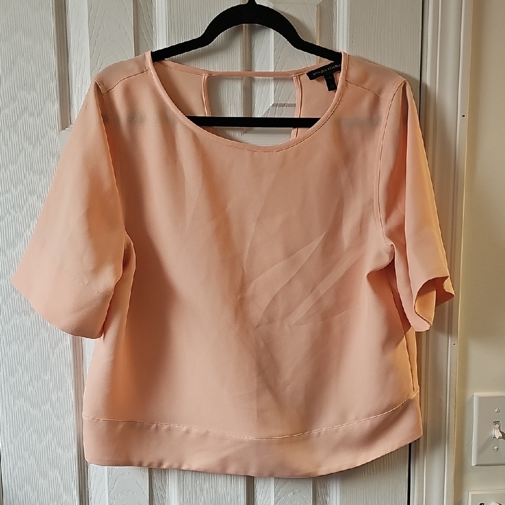 Banana Republic Peach Boxy Blouse